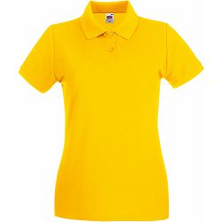 Majica FOL Polo ženska Lady-fit Premium žuta 2XL P36