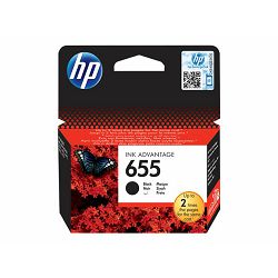 HP 655 ink cartridge black 550p