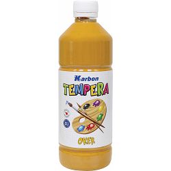 Tempera 550 ml  boca KARBON oker P20