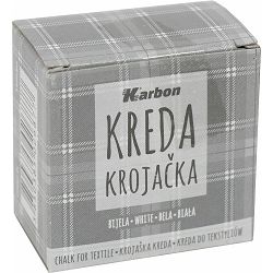 Kreda krojačka bijela KARBON kutija 5 kom P1/10/160-nova