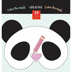 Bojanka za djecu Creative COLOR THE MASK 24 str, 21x21 cm 75084 P24
