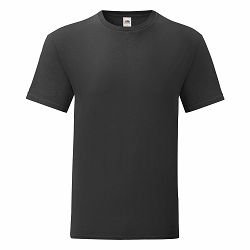 Majica FOL T-shirt KR ICONIC Ringspun 150g crna 3XL P36