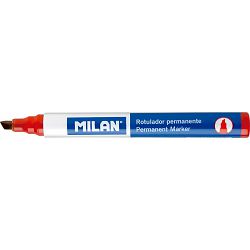 Marker perm. MILAN 4mm kosi vrh crveni P12/432