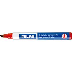 Marker perm. MILAN 4mm kosi vrh crveni P12/432