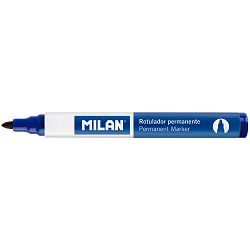 Marker perm. MILAN 4mm okrugli vrh plavi P12/432