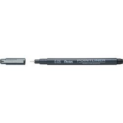 Flomaster fineliner PENTEL 0,05 POINTLINER S20P-A crni P12/576