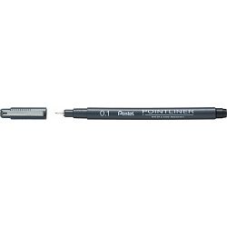 Flomaster fineliner PENTEL 0,10 POINTLINER S20P-1A crni P12/576