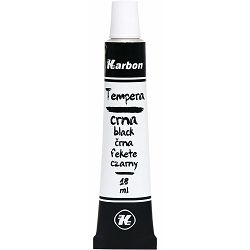 Tempera 1/10 18ml KARBON CRNA alu tuba kartonska kutija P10/280