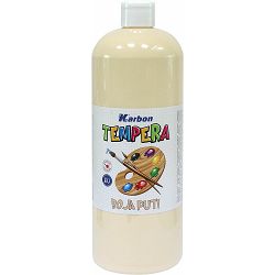 Tempera 1000ml boca KARBON boja puti P12