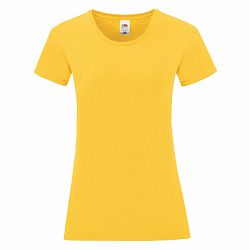Majica FOL T-shirt KR Ladies ICONIC 150g žuta 2XL P72