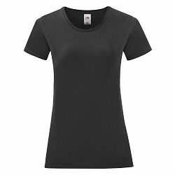 Majica FOL T-shirt KR Ladies ICONIC 150g crna 2XL P72
