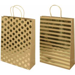 Vrećica XL natron hot stamp 42x31x11cm 75064 P12/144