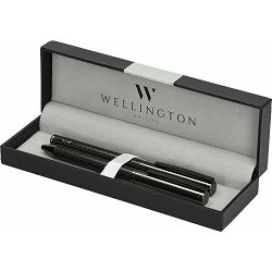 Set pisaći Wellington Carbon ol.kem + roler antracit u poklon kutiji P1/300