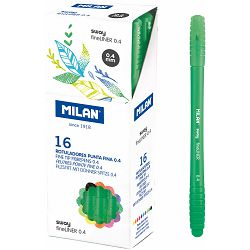 Flomaster fineliner MILAN 0,4 SWAY zeleni P16/672