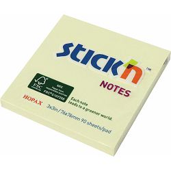 Blok samolj. STICK'N 76x76 pastel žuti FSC 90L 21563 P12/216