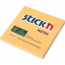 Blok samolj. STICK'N 76x76 pastel narančasti FSC 90L 21566 P12/216