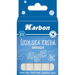 Kreda šk.bijela KARBON okrugla 1/10 /P66