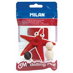 Plastelin MILAN Modelling Play 100 g crveni P12/72