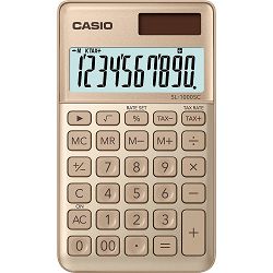 Kalkulator CASIO SL-1000SC-GD zlatni KARTON PAK. bls P10/100