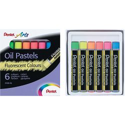 Pastele uljne PENTEL PHN-F6 fluo 1/6 P12/144