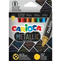 Boje voštane 1/8 Carioca Metallic 43163 P12/72