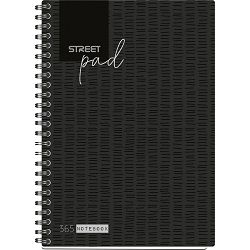 Blok kolegij A5/D STREET PAD BLACK 100L 67135 P30