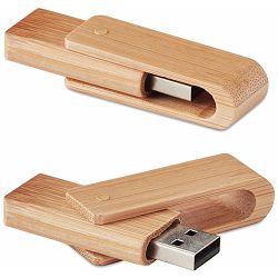 Memori stick USB 16GB Bamboo natural, kart. kutijica P100