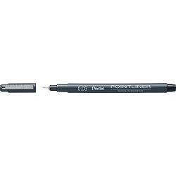 Flomaster fineliner PENTEL 0,03 POINTLINER S20P-03A crni P12/576