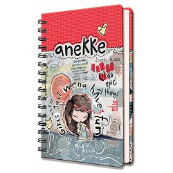 Notes ANEKKE A5 spiralni tvrdi uvez P24/48