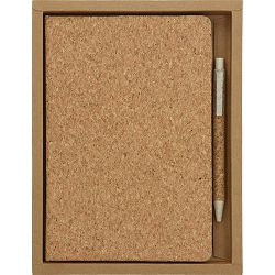 Notes Eko Cork i kem. ol. od pluta u natur poklon kutiji 18,2x23,5x2,5cm