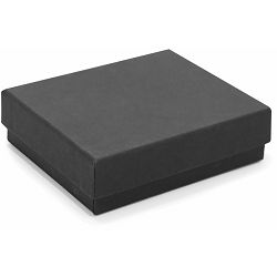 Novčanik kožni  BARRY klasični muški crni RFID 12,5 x 9,8 x 2 cm u poklon kutiji