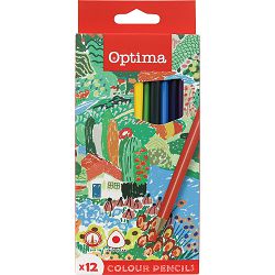Boje drvene 12/1 trokutaste OPTIMA 100081 P12/144