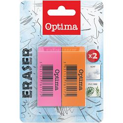 Gumica OPTIMA 2/1 sort boja neon 100025 bls P12/144