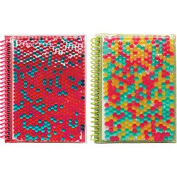 Notes spiralni A5 CREATIVE tvrdi uvez boba fidget sort P24