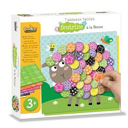 Kreativni set filc za slike CREALIGN Životinje na farmi P5