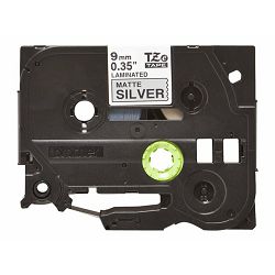 BROTHER TZEM921 black/silver 9mm 8m, TZEM921