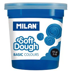 Plastelin MILAN Basic Soft Dough set 10 boja x 85g P6