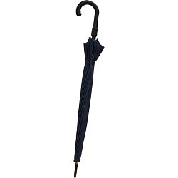 Kišobran Astar Black 16-panelni t.plavi PVC drška, aut. P12/48