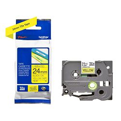Vrpca Brother p-touch TZE651 24mm yellow/black