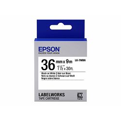 EPSON LK-7WBN Label Cartridge 36mm, C53S657006
