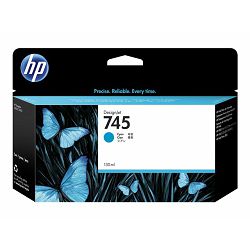 HP 745 Ink Cartridge Cyan 130 ml, F9J97A