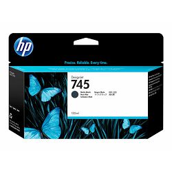 HP 745 Ink Cartridge Matte Black 130 ml, F9J99A