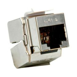 Roline RJ45 Keystone konektor Cat.6/Class E, STP (tool-free), srebrni