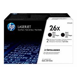 HP 26X Toner Black HY 2-pack