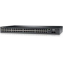 Dell Networking N2048, L2, 48x1GbE+2x10GbE SFP+fixed ports,Stacking