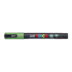 Marker Uni pc-3ml Posca glitter zeleni