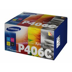 SAMSUNG CLT-P406C/ELS 4-pk CYMK Toner
