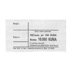 330-5 PASICA ZA 100 KUNA; Ovitak od 100 komada, Unutrašnje mjere 79 x 46 mm