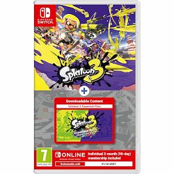 Splatoon 3 + Expansion Pass + 3M NSO Switch