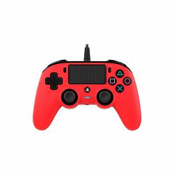 Bigben Wired Nacon Controller PS4 3m kabel (PC compatible) crveni